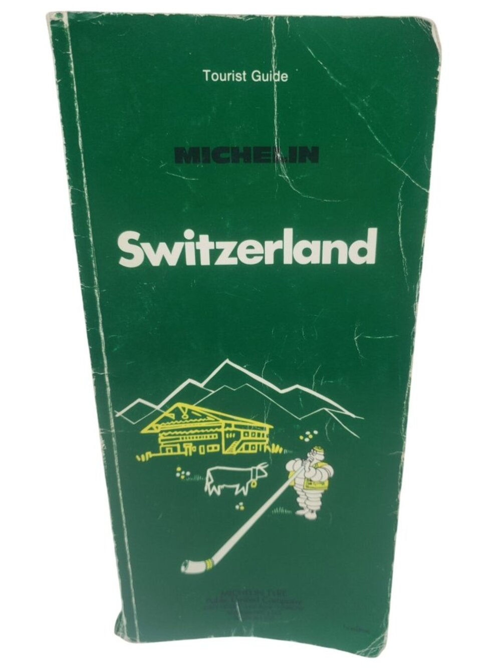 Michelin Switzerland Tourist Guide Book 1973 Edition